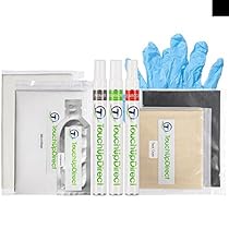 TouchUpDirect Dodge Challenger Exact-Match Automotive Touch-Up Paint - PX8/DX8/X8/FX8/X13 Pitch Black - 0.5 oz. Pen - Platinum Package