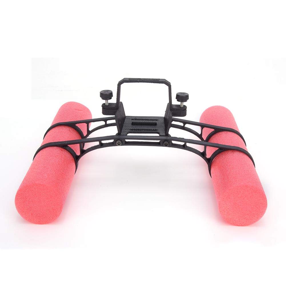 Keenso Landing Skid, Drone Landing Float Water Landing Gear Extension Floating Kit Replacement Fit For Mini Drone(Red + Black) Aircraft accessories