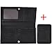 Outrip Rfid Leather Womens Long bifold Wallets Clutch Slim Front Pocket Wallet
