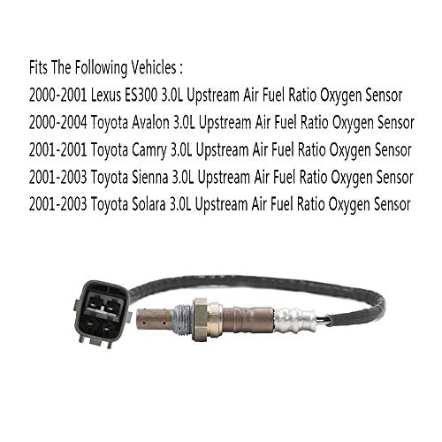 234-9021 O2 Oxygen Sensor Upstream Front Air Fuel Ratio Sensor Fits for 2000-2001 Lexus ES300 2000 2001 2002 2003 2004 Toyota Avalon 2001-2003 Toyota Sienna Solara Replaces# 89467-41040 - Thumbnail 4