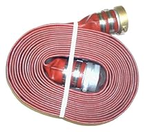 JGB Enterprises Eagle Hose Eagleflo Eagle PVC Discharge Hose Assembly, Red, 1.5