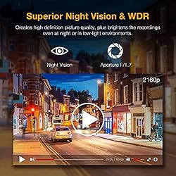 Rexing V1GW-4K Ultra HD Car Dash Cam w/Built-in GPS