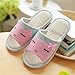 Wodeal Women and Men Novelty Cartoon Character Flax Cute Totes Funny House Bedroom Romeo Slippers Payless Green