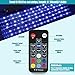 USB LED Strip Light Kit,9.85ft(6x1.64ft) 5050 Flexible RGB Strip Lighting with 18-Key RF Controller for Remote Home Decor Mood Lighting Kit DIY Kitchen, Cupboard, Desk, TV Backlight, Shelf