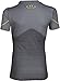 Under Armour Mens HeatGear® Armour Future Warrior Compression Shirt Large Black