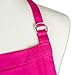 DII Everyday Basic Kitchen Collection, Chef Apron, Neon Pink