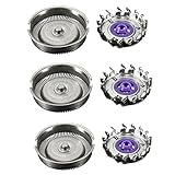 3/6Pcs Shaver Heads Blade for Philips Norelco HQ3 HQ56 HQ55 HQ442 HQ300 HQ6 Razor (Pack of 6)