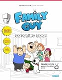 Family Guy Adult Coloring Book: 30 HQ Illustrations | Famous Quotes | Paper Model