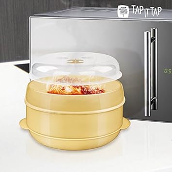 appetitissime recipiente para cocción a vapor de microondas Tap It ...