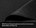 Surmente 17-Inch Polyester Cloth Napkins Linen Dinner Napkins - Set of 12 for Weddings, Banquets, or Restaurants (1-Dozen) (Black)