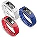 SKYLET Compatible with Garmin Vivofit 2 Bands, Soft Silicone Replacement Bands for Vivofit 2 Wristband Bracelet with Buckle Small Large Kids Men Women Black (No Tracker)