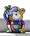 Romero Britto Mini Monkey Cheeky by Giftcraft