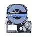 Absonic Tape Cassette Replacement for EPSON LW-300 LW-400 LW-500 LW-600P LM-700 LW-900P LW-1000P Label Maker LC-4LBP9 (1/2" x 26', 12mm x 8m, Black on Blue)