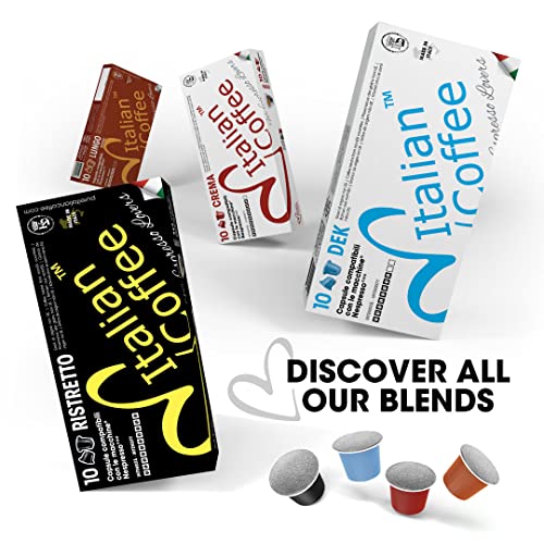 Delicitaly Italian Coffee pods compatible with Nespresso original