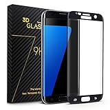 Redlink Samsung S7 Edge Screen Protector, 3D Curved Edge Tempered Glass Screen Film with Full Coverage, Anti-Scratch, Super HD Clear for Samsung Galaxy S7 Edge