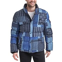 Levi's Men's Bubble Puffer, Print, XX-Large