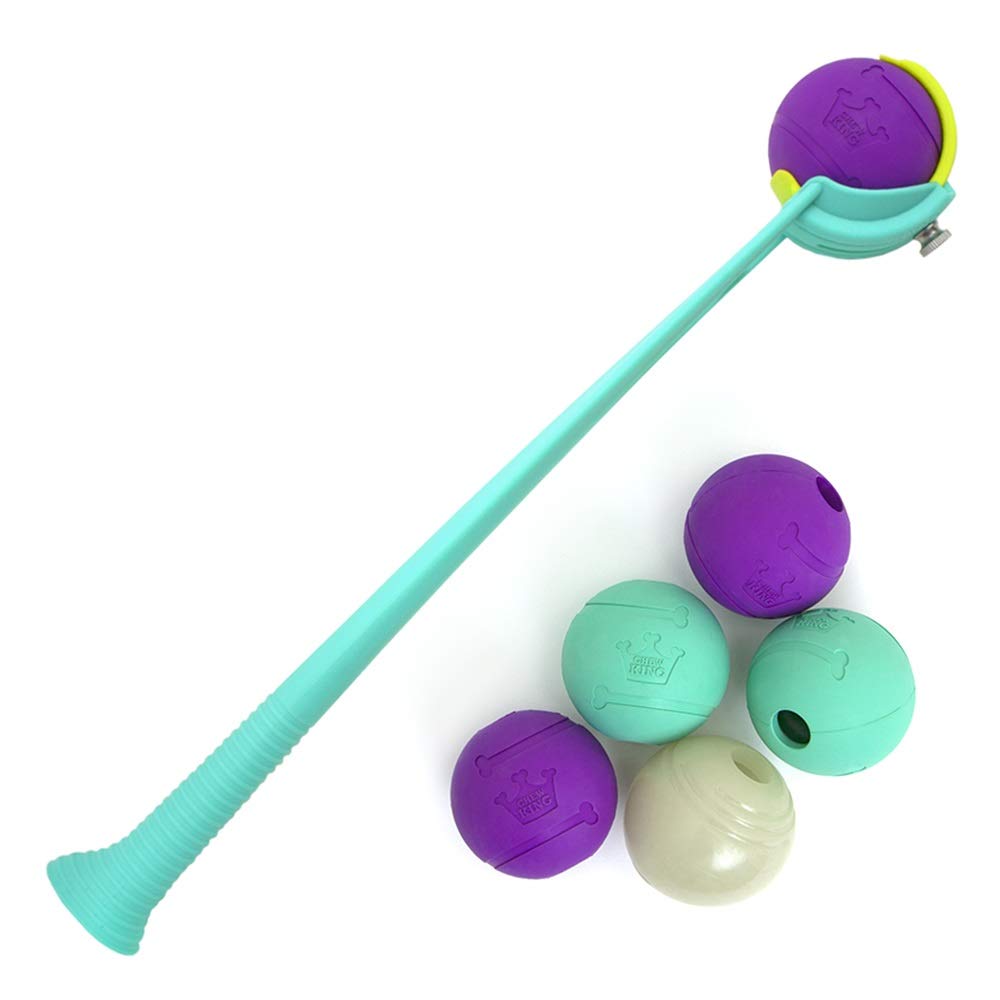 Chew King Ball Launcher - 2.5" Balls, Ball Launcher - 3" Balls, Medley 3pk/2.75", Medley 3pk/3.25", Small Float and Glow Flyer, Large Float and Glow Flyer