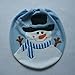 Leewos Merry Christmas Decor Smiley Snowman Toilet Cover