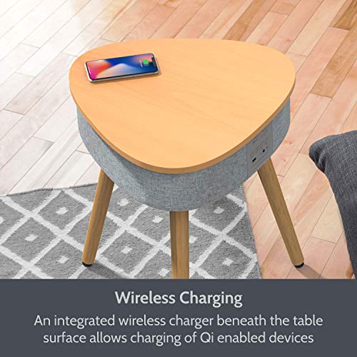 Portable Smart Side Table Bluetooth Speaker with Wireless & USB