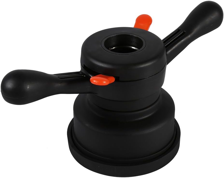Reminnbor Wheel Balancer Quick Release Hub Wing NutTire Change Tool (Thread Diam 40mm Pitch 3mm), Black