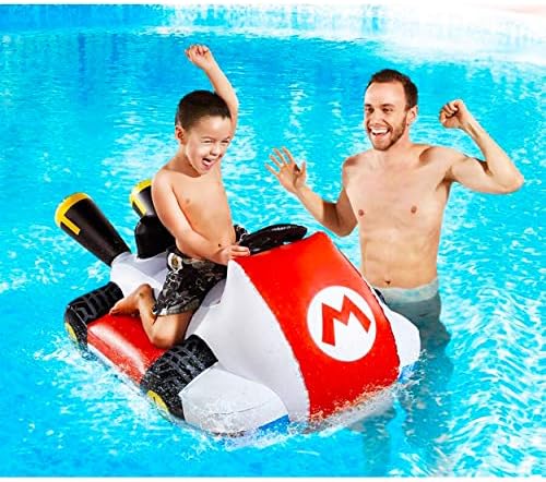 Mario Kart Nintendo Pool Float Bundle 