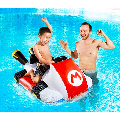 Mario Kart Nintendo Pool Float Bundle Kids Swimming Float Super Mario Pool Float Bumper