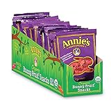Annie's Organic Bunny Fruit Snacks, Berry Patch, 18 Pouches, 0.8 oz