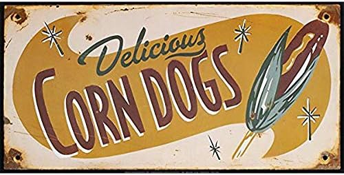 NATHALIE LANCASTER Corn Dogs Matthew Labutte Art Print Poster 24x12