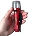 LGtrade Herb Crusher Grinder Electronic for Weed Metal Herb Grinder Tabacco Crusher Grinder, Red, Zinc Alloy