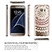 Samsung S7 Case ,S7 Case Clear ,AnoKe Scratch Resistant Mandala Flower Girls Women Cute Hard Cover TPU Bumper Ultra Thin Slim Fit Protective Phone Cover Cases for Samsung Galaxy S7 TM CH Rose Gold