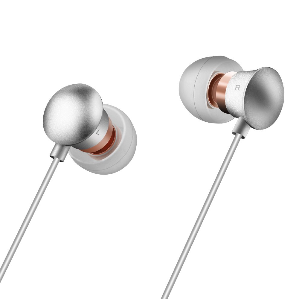 Simptech in-Ear Earbuds/Earphones Headphones with Microphone, Bass Stereo Noise Isolating,Remote Control,Alluminum Alloy,Compatible for iPhone and Samsung Phones