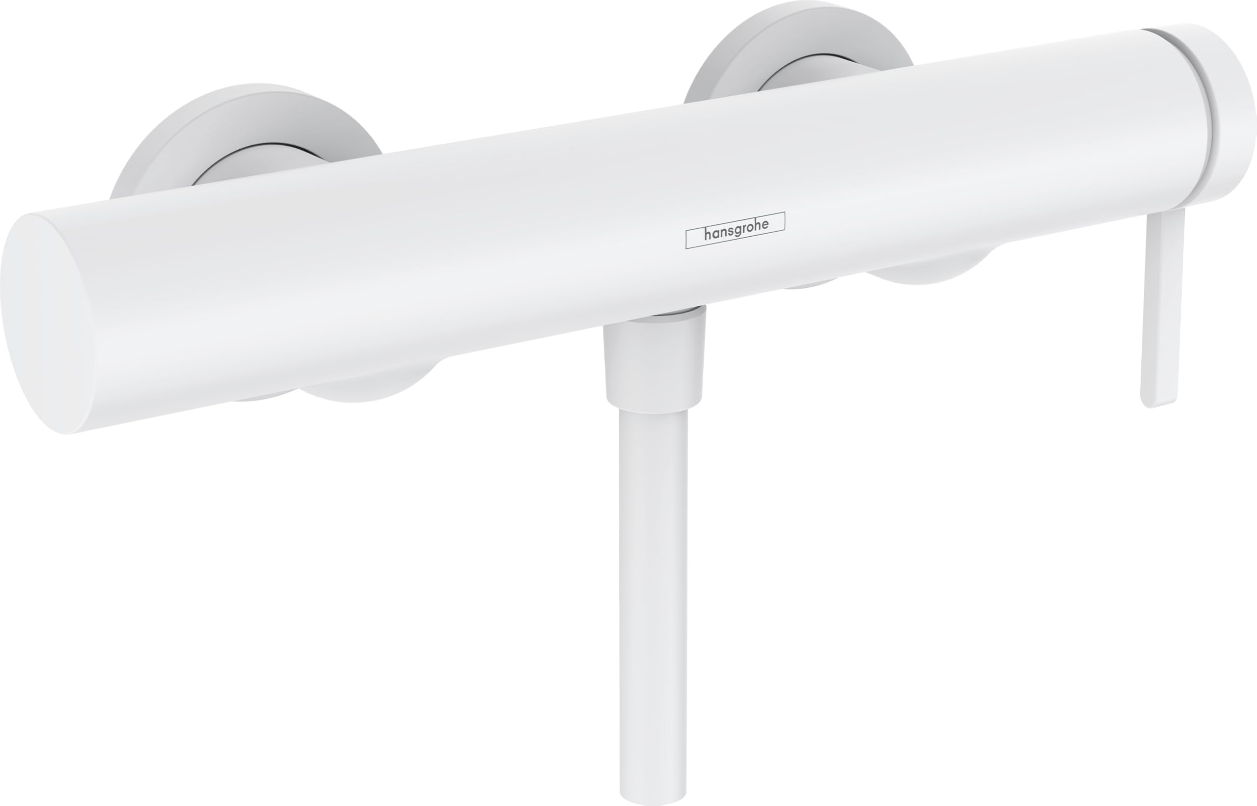 hansgrohe Finoris Single lever shower mixer for exposed installation, matt white, 76620700