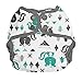 Imagine Baby Products Newborn Diaper Cover, Snap, Lil Stinker