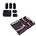 BAGSMART Packing Cubes 6-Pcs Travel Packing Organizer Fit Perfectly in Carry on Luggage, 3 Sizes