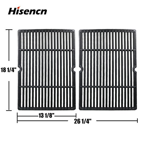 Set of 2 Kenmore Hisencn Stainless Steel Replacement Cast Iron Cooking