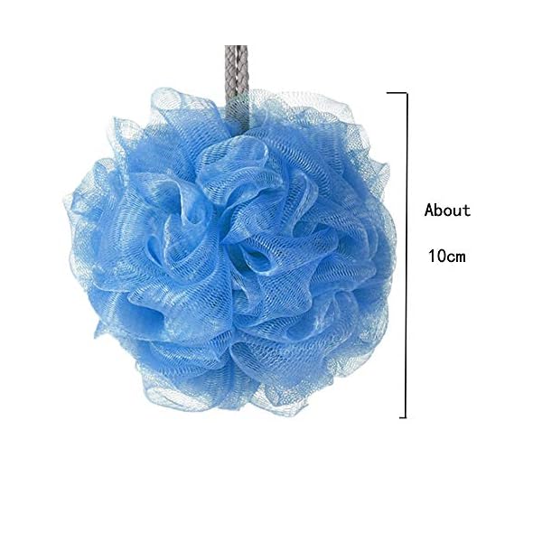 XINGSUI-4Pcs-Mesh-Loofah-Male-and-Female-Body-Exfoliating-Shower-Ball-Shower-Sponge-Soft-Bathing-Cleansing-and-Soothing-the-Skin-Bathing-Loofah-4-Colors XINGSUI 4Pcs Mesh Loofah, Male and Female Body Exfoliating Shower Ball Shower Sponge, Soft Bathing, Cleansing and…