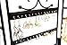 Mango Steam 3-Panel Organizer for Hanging Earrings, Bracelets, & Necklaces, Black