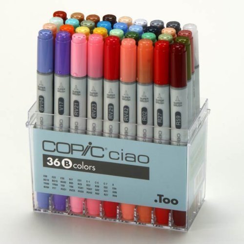 Copic Ciao Set of 36 Set B by COPIC