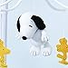 Bedtime Originals Peanuts Forever Snoopy Musical Mobile, White/Yellow