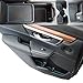 CupHolderHero Fits Honda CRV 2017-2022 Accessories - Premium Custom Non-Slip Anti-Dust Cup Holder Inserts, Center Console Liners, Door Pocket Mats, Interior Protection, 22pc Set, Blue Trim