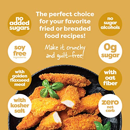 Kiss My Keto Bread Crumbs Plain Low Carb Bread Crumbs Sugar