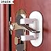 Child Safety Proof Door Lock Handle Lever for Window Bedroom Kitchen Bathroom Front Gate Doors Drawers Cabinets Dishwasher, 2 Pack
