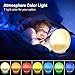 Wake Up Light Alarm Clock, Burbupps Kids Night Light Compatible with Alexa & Google Home, 7 Colored Sunrise Simulation and Sunset Fading, Dual Alarm Clock with FM Radio, USB Charge Port (Style-2)