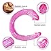 17.7in Double-Ended Dildos, Xocity, Realistic Silicone Dildo for Anal Vagina Simulation, Double Dongle Adult Sex Toy for Male Female Women Lesbian, 17.7in Super Long for Couple Play