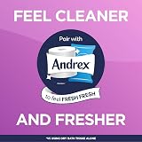 Andrex Pure Care Washlets Flushable Toilet Wipes Extra Gentle Fragrance Free 12 view 6