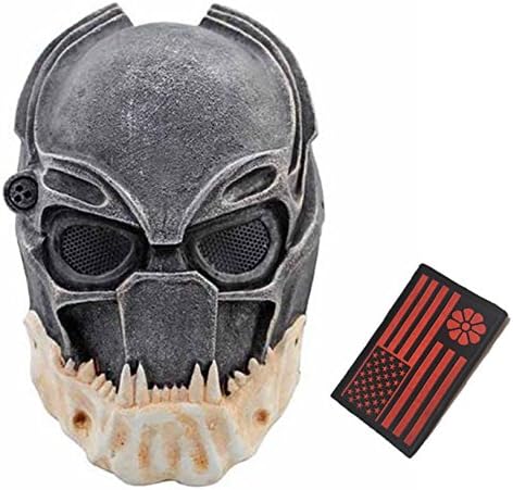 Eternal Heart WT606 Wire Mesh Alien Vs Predator AVP Wolf Full Face Protection Mask