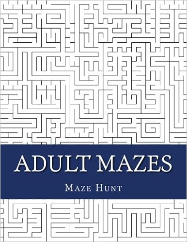 adult mazes large print easy to hard maze puzzle book for adults adult maze puzzle books hunt maze 9781717230911 amazon com books