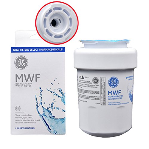 OEM ReFridge Water Filter GE MWF SmartWater Replacement MWFP 46-9991 GWF HWF WF28 New Sealed