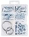 Picture Hanging Kit with Hooks, Nails, Sawtooth Hangers, Screw Eyes, and Wire primary