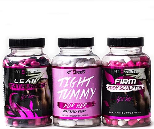 Fit Affinity - Weight Loss Bundle - Lean Fat Burner Tight Tummy Firm Body Sculptor